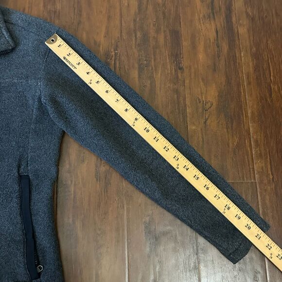 Vintage PATAGONIA SYNCHILLA Polar Basin Jacket Gray Full Zip Fleece - Picture 14 of 14